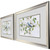 Set Of Two Blue Bird Morning Set of Set Silver Framed Wall Art