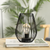 7" Black Metal Pierced Novelty Desk Lamp With Novelty Shade