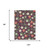 8' X 10' Eggplant And Purple Floral Washable Indoor Outdoor Area Rug