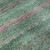 8' Green And Blush Striped Washable Round Rug With UV Protection