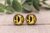 Glass Stud Earrings