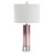 27" Clear Novelty Table Lamp With Drum Shade