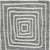 10' X 14' Charcoal And Ivory Geometric Washable Area Rug With UV Protection