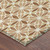 10' X 14' Copper And Gold Geometric Washable Indoor Outdoor Area Rug