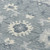 9' X 12' Blue Dark Blue And Ivory Wool Oriental Hand Tufted Area Rug