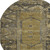 8' Brown And Charcoal Oriental Washable Round Rug With UV Protection