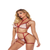 La Belle Fantastique Floral Sheer Lace lingerie (3 Piece Set)