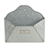 12" Gray Galvanized Metal Paper Organizer