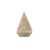 3" Wood Pyramid Decorative Sculpture