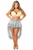 Lace High Low Skirt