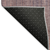 5' X 8' Mauve And Plum Striped Washable Area Rug With UV Protection
