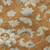 10' X 14' Rust Gray And Beige Floral Washable Area Rug With UV Protection