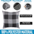 Zulay Home Buffalo Plaid Throw Pillow Covers