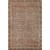 8' X 10' Copper And Beige Oriental Washable Area Rug With UV Protection