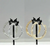 ETERNITY EVER GLOW - Double Shine Hoop Earrings Crystal