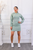 Hooded Side Pocket Mini Dress