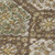 8' Chocolate And Brown Round Damask Washable Indoor Outdoor Area Rug
