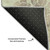5' X 8' Artichoke Green Taupe And Beige Floral Washable Area Rug With UV Protection