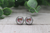 Mother & Child  Glass Stud Earrings