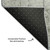 9' X 12' Gray And Silver Oriental Washable Area Rug With UV Protection