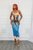 Brianna Printed Backless Sling Dress