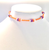 Collegiate-Clemson Stone And Bead Choker