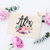 Floral Personalized Cosmetic Bag