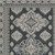 7' X 10' Blue And Gray Medallion Area Rug