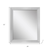 32" Silver Framed Accent Mirror