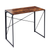 39" Brown and Black Computer Desk