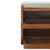 35" Brown Linen Upholstered Storage Bench With Shoe Storage