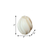 2" Ivory Rose Petals Scented Candle
