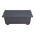 32" Gray Aluminum Square Outdoor Coffee Table