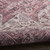 8' X 10' Red Floral Distressed Area Rug