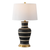 29" Gold Urn Table Lamp With Drum Shade