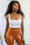 Back to Square One Square Neckline Crop Top