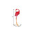 31" Pink Metal Flamingo Garden Accents Accessories