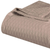 10" X 9" Khaki Cotton Plain Weave Geometric Throw Blanket