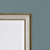 38" Silver Wood Accent Mirror