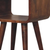 20" Chestnut Solid Wood Nightstand