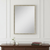 38" Silver Wood Accent Mirror