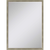 38" Silver Wood Accent Mirror