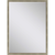 38" Silver Wood Accent Mirror