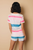 Striped Print Summer Lounge Set
