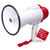 Megaphone 30W Bull Horn PA Speaker w 800 Yards Range Loud Siren Voice Amp