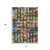 10' X 14' Black Green And Blue Abstract Washable Indoor Outdoor Area Rug
