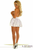Satin Layered Ruffle Skirt