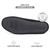Roxoni Mens Slippers, Suede Moccasin Slipper with Memory Foam