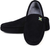 Roxoni Mens Slippers, Suede Moccasin Slipper with Memory Foam