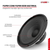 Guitar Speaker 300W Replacement 16 Ohm Amplifier Cabinet Driver